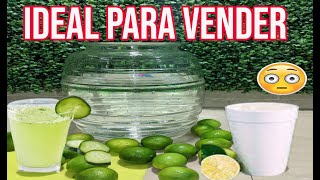 Agua de Limón Refrescante con Pepino by Marianas Cake 52 views 6 months ago 5 minutes, 53 seconds