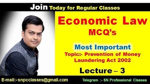 Part3# | Economic Law MCQ | mcq on economic law | economic law objective questions | commerce mcq