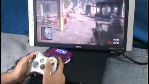 XCM Cross Battle Adapter 2.0 works on PlayStation 3 Slim - Xbox 360 controller on PS3