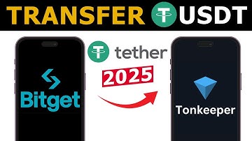 How to Transfer USDT From Bitget to Tonkeeper | 2025 Step By Step
