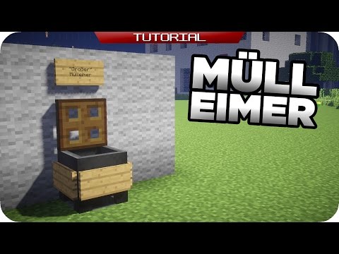 MÜLLEIMER  Minecraft Tutorial [DE] 