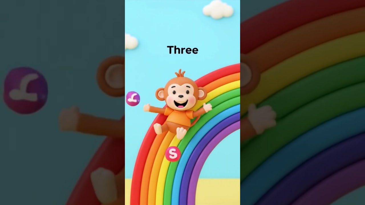 ABC 123 for Kids Play Time 🐵 | Fun Learning Shorts ! 