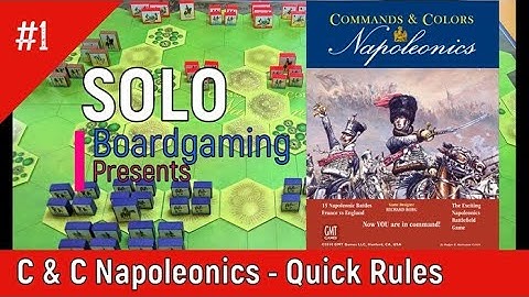 Commands & Colors: Napoleonics - Quick Rules!