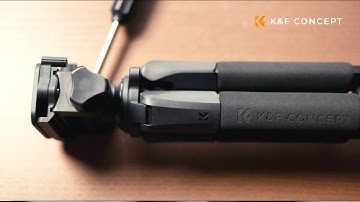 When you need a handy tripod for outdoor photography | K&F CONCEPT Lightweight Camera Tripod
