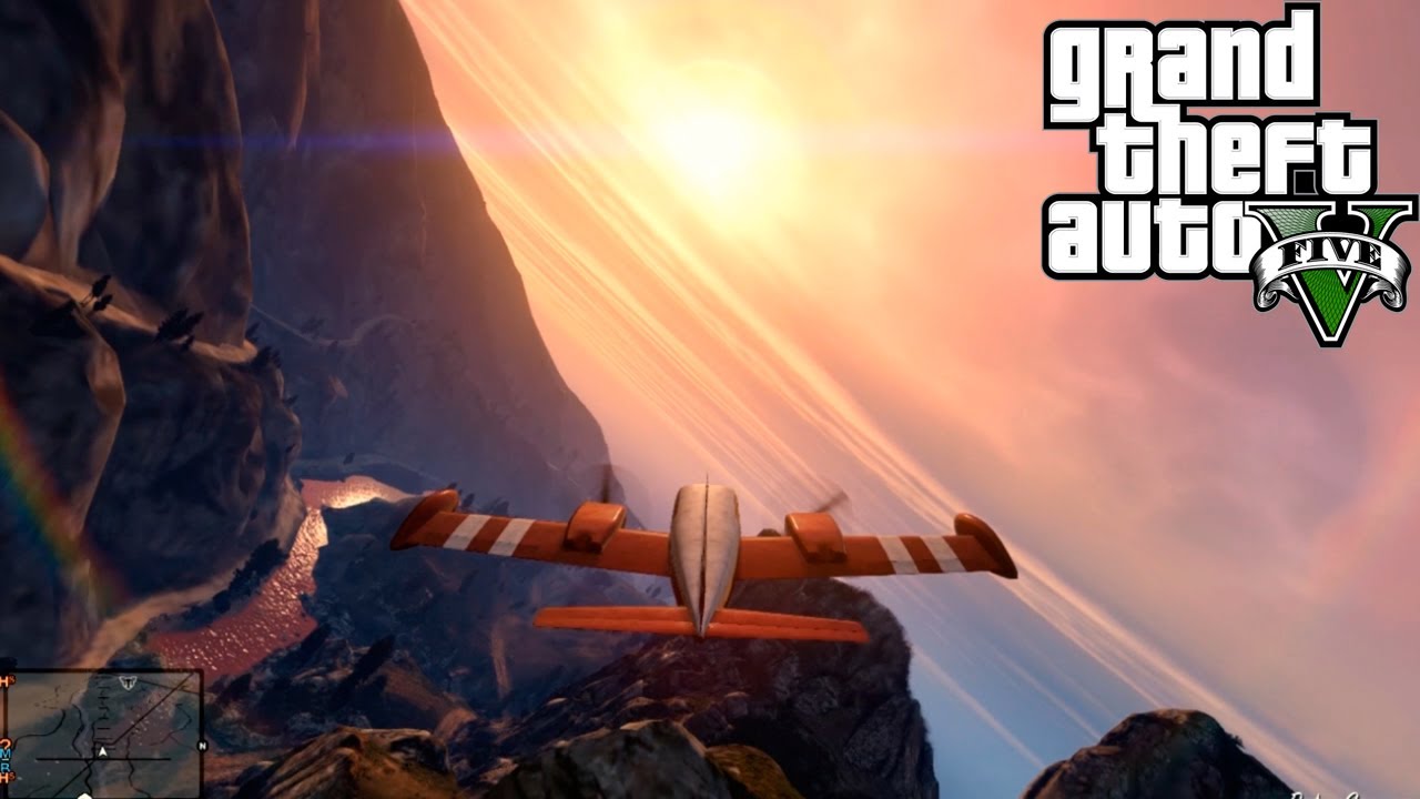 GTA 5 Flying Gameplay
