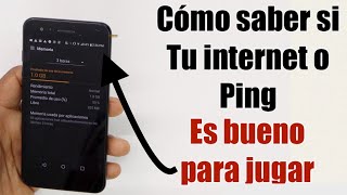 Como saber si tu internet es bueno para Jugar / mide el Ping internet