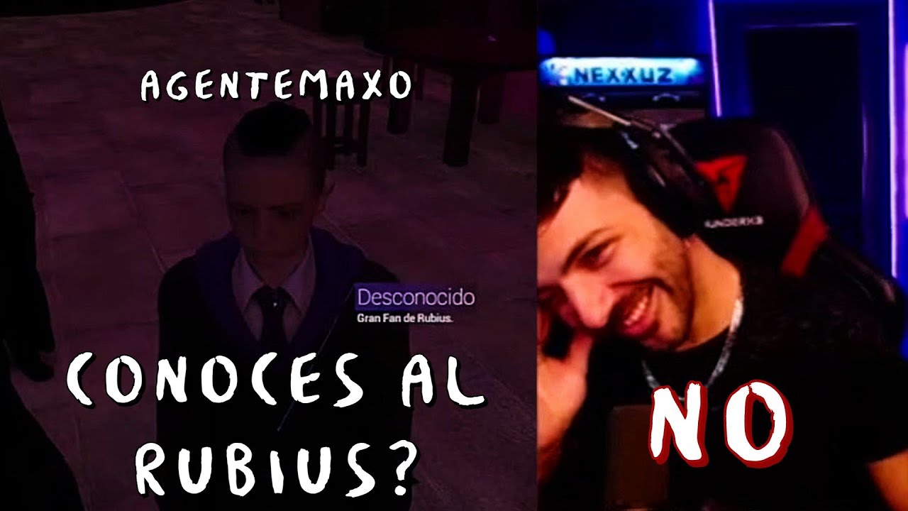 Nexxuz se encuentra con AgenteMaxo en HOGWARDS(Fan del Rubius)