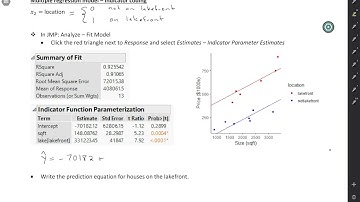 STAT 4210: Multiple regression (indicator coding set-up)