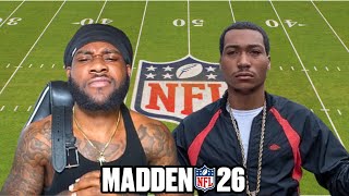 LaDerrickJrr vs Lil Meech... BIG MEECH WAS BESIDE HIM WATCHING! | Madden 26