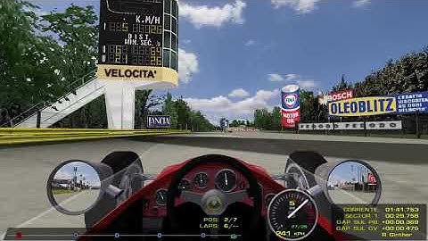 rFactor v1 - mod F1 1965 - 1 lap at Monza