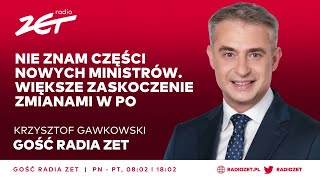 Krzysztof Gawkowski: Nie znam części nowych ministrów. Większe zaskoczenie zmianami w PO