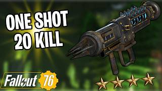 Insane Mobbing & Drill Defense Build for Raids - Fallout 76 (Human/Ghoul)