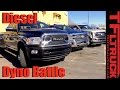 2017 Chevy Duramax vs. Ford Power Stroke vs. Ram Cummins: HD Diesel Dyno Battle