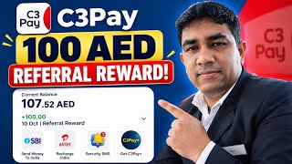 C3Pay Referral Code CLS26 | 100 AED Referral Reward Explained screenshot 4