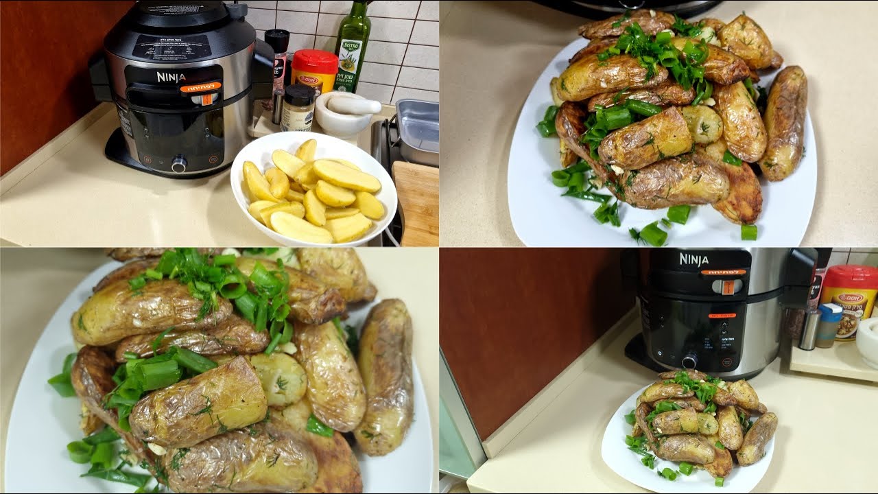 Запеченный картофель в Мультиварке Ninja Smart Lid Ol550/553!