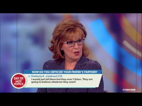 Should You Tell Your Friend If Their Partner Is No Good? | The View - Should You Tell Your Friend If Their Partner Is No Good? | The View