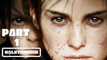 A PLAGUE TALE REQUIEM PS5 Walkthrough Gameplay Part 1 - INTRO (FULL GAME)