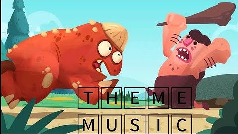 DINO BASH III THEME MUSIC WITH TUTORIAL|#rawcurgy