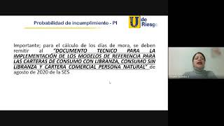 Modelo de PE según circular 022 y 035 de las SES Colombiana