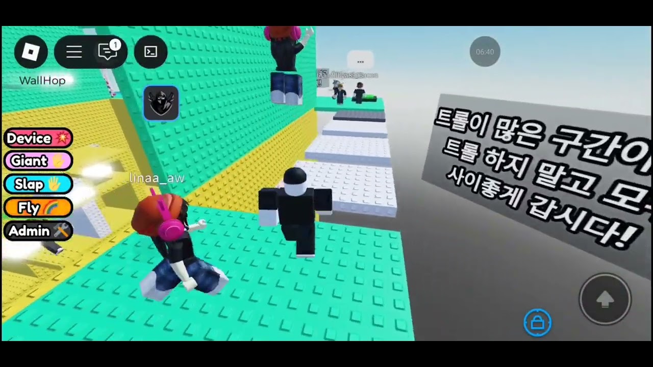 Fake wallhop script script in desc