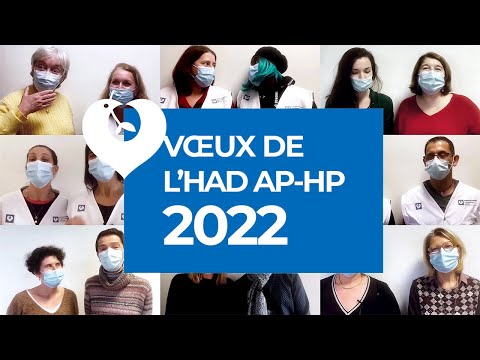 Vœux des professionnels de l'HAD AP-HP 2022