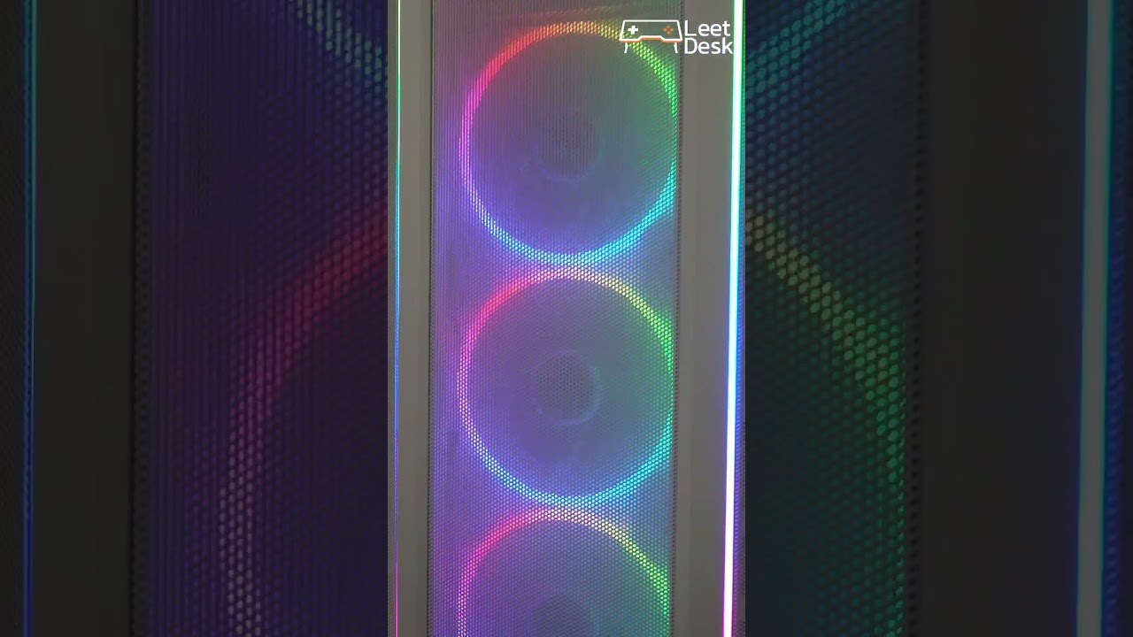 LeetDesk Light - Upgrade dein weißes Gaming Setup  