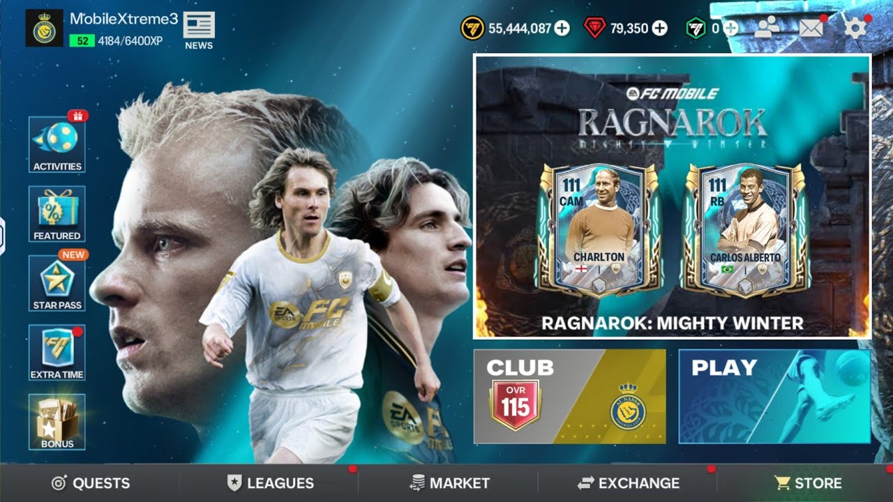 EA FC MOBILE 25 • MY FIRST EVER RAGNAROK: MIGHTY WINTER PACK OPENING!!