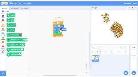 Scratch Programming : Repeating actions