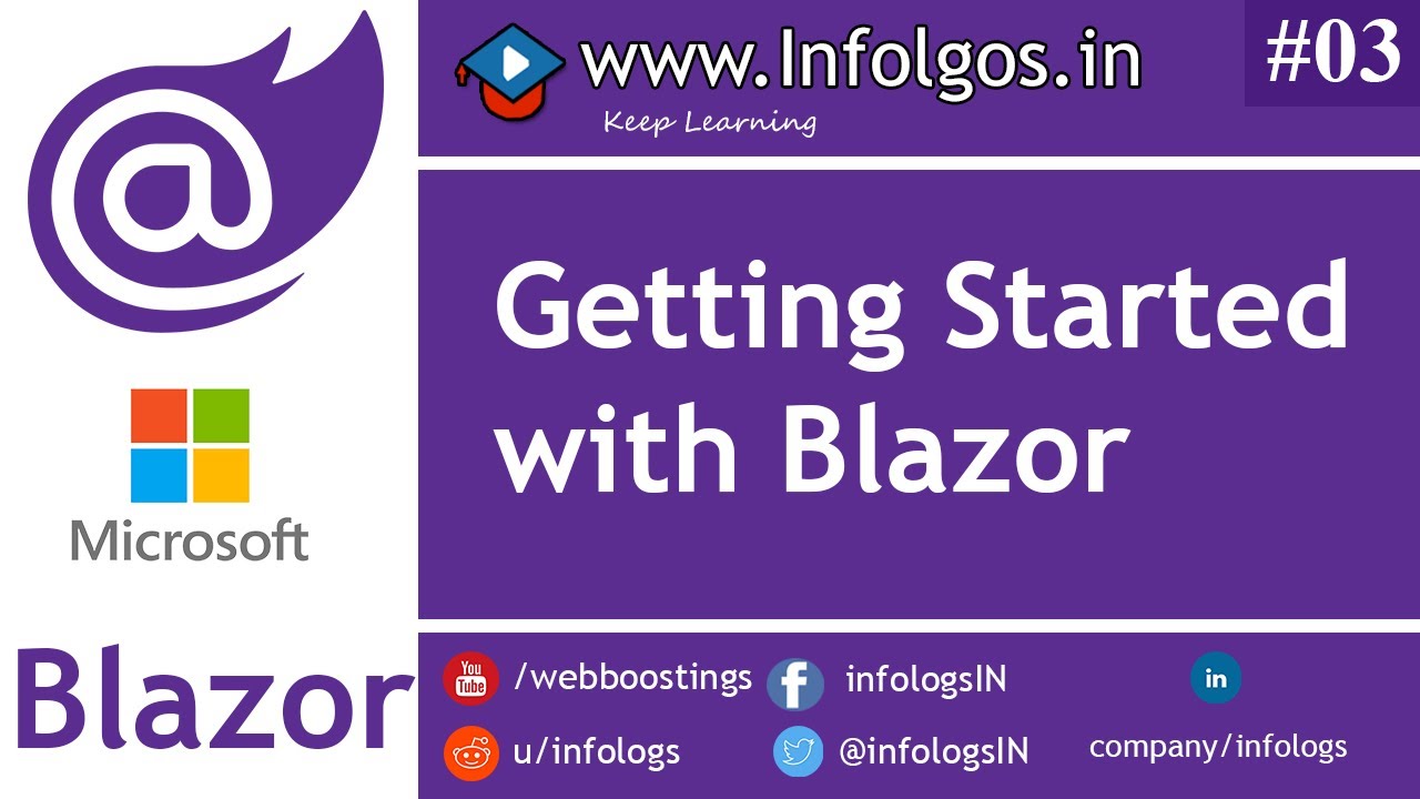 Getting Started with Blazor Framework | Infologs - YouTube
