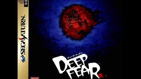 Deep Fear - Sega Saturn (1998) Component/Real Hardware