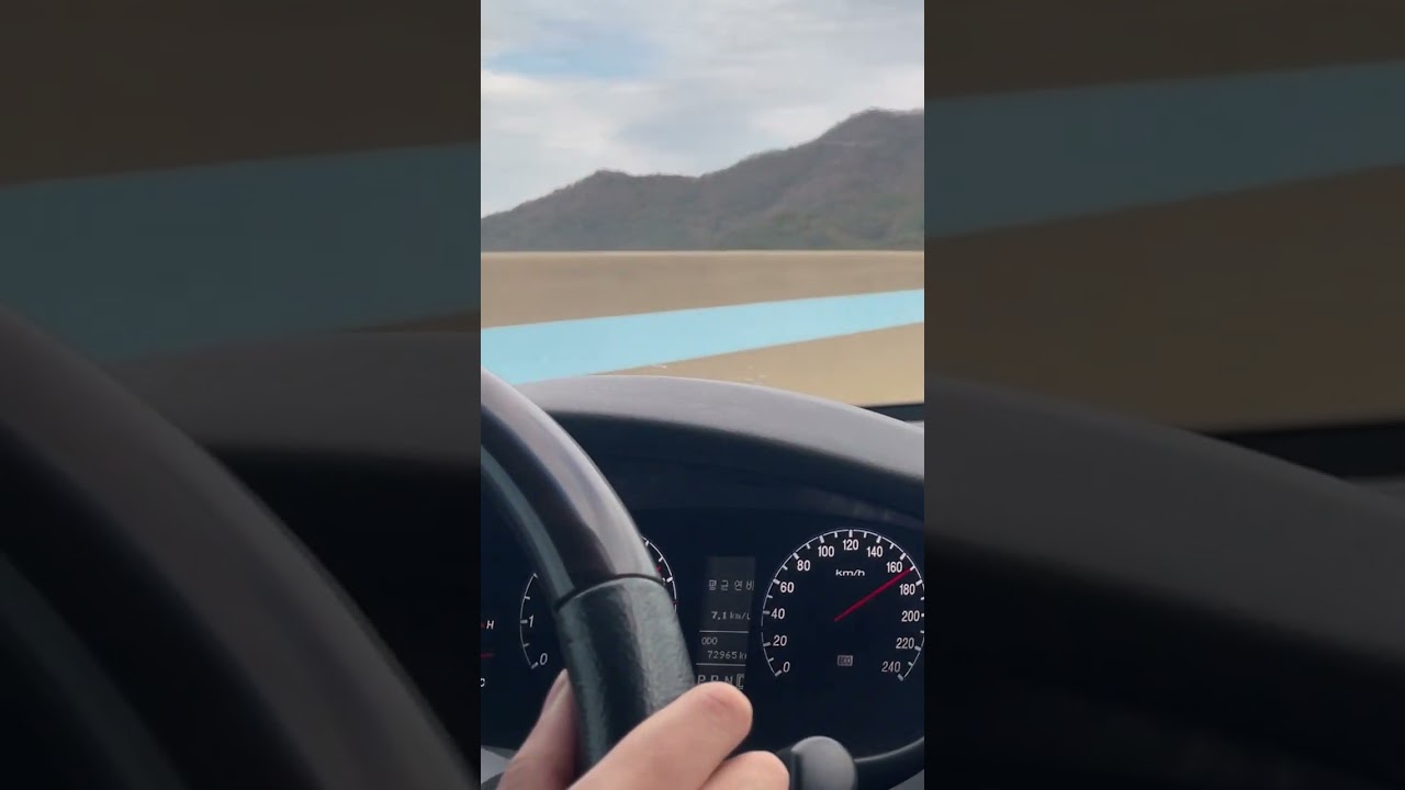 더 럭셔리 그랜저 TG Q270 고속영역 가속