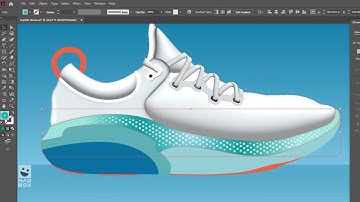 How to Convert Vector into 3D in Adobe Illustrator  |  Learn 3D in Illustrator #joyride #nike