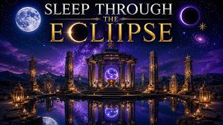 Cosmic Eclipse 🌙 Deep Sleep Dark Ambient | Midnight Drone (10 Hours)