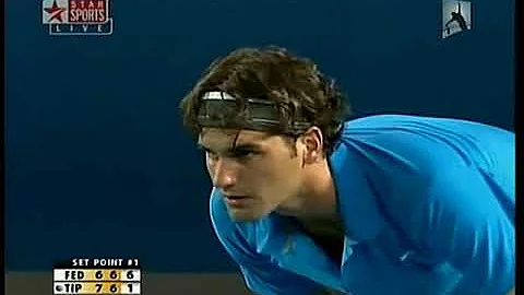 2008 AO 3R Roger Federer vs Janko Tipsarevic2