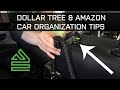 Top Dollar Tree and Amazon Car Organization Tips, Hacks, and Tricks