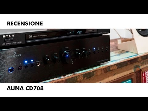 Recensione amplificatore integrato Auna CD708