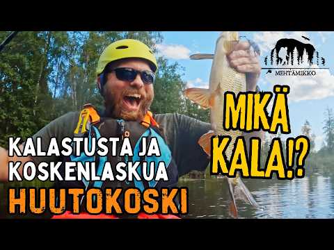 KAYAKING AND FISHING IN JOROINEN, FINLAND