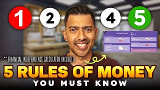 5 MOST important RULES of MONEY you MUST know  | Calculator Included (FINANCIAL INDEPENDENCE) screenshot 1