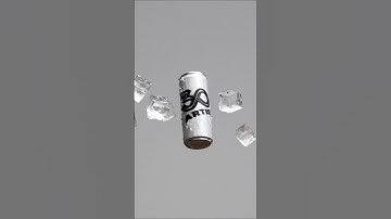 🔥 Stunning Soda Can Animation with Rotating Ice Cubes | Blender 3D | STBVisions
