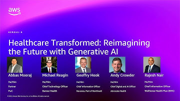 AWS re:Invent 2025 - Healthcare Transformed: Reimagining the Future with Generative AI (AIM241)