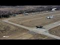 Drone flights with big planes