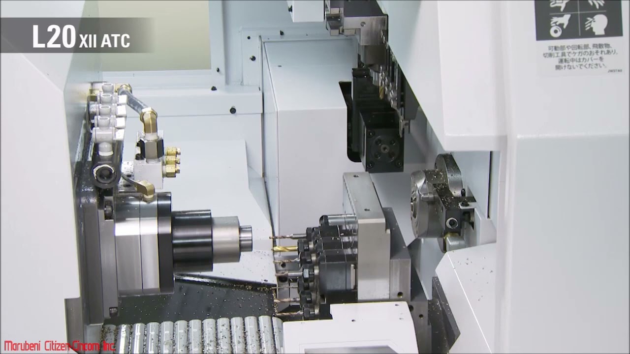Citizen-Cincom L220 XII ATC - YouTube