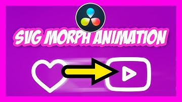 TRUE Shape MORPHING effect in DaVinci Resolve with SVG