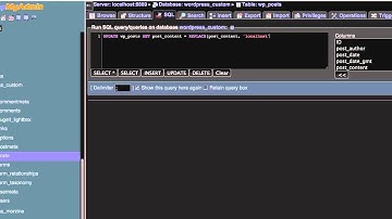 MySQL REPLACE text inside a column aka field