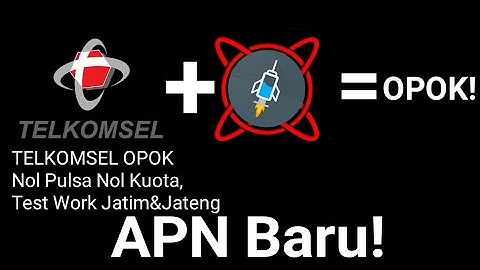 #APNtselopok #telkomselopok #tselopok Telkomsel Opok 0 Pulsa 0Kuota 2021 ||