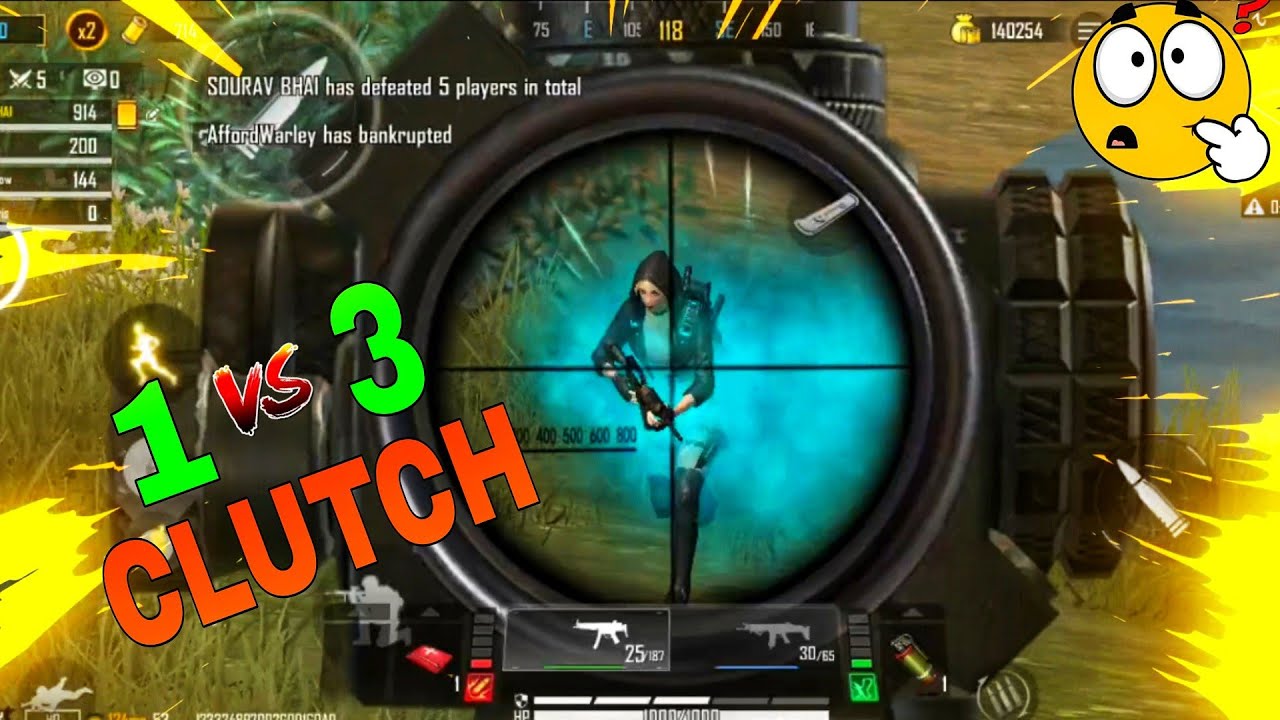 1 vs 3 Clutch Full Rush Gameplay | Raider Six Gameplay 🤯 - YouTube