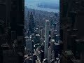 Morning Over NYC 🌤️ | Aerial View of New York City in 4K #NYC #morningview #travel #explorenyc
