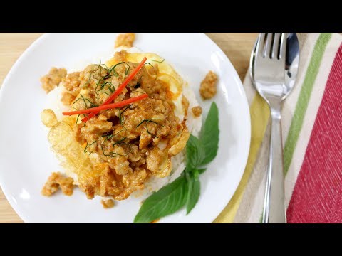 Panang Curry Chicken พะแนงไก่ ไข่ดาว - Episode 173