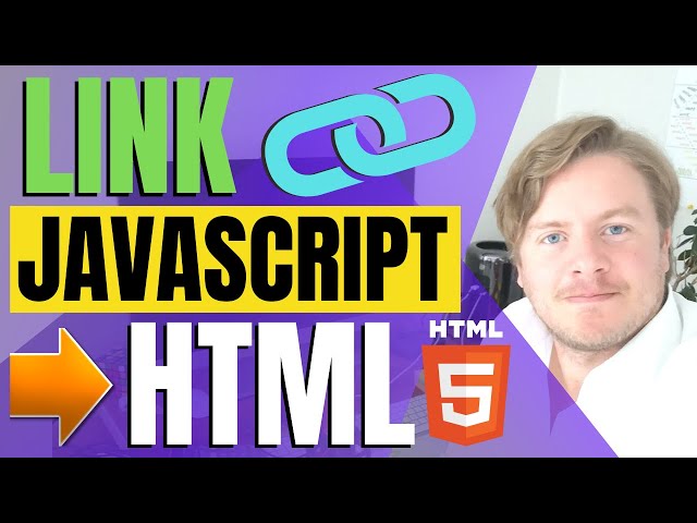 How to Link JavaScript to HTML in Visual Studio Code 2021 class=