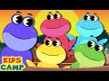 5 Little Speckled Frogs + More Fun Learning Nursery Rhymes for Kids by KidsCamp